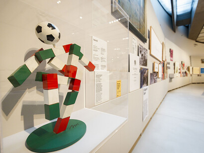 Stadi. Architecture of a myth, exhibition view. Courtesy of Maxxi 