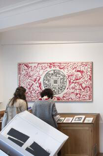 Pierre Alechinsky. Courtesy of Galerie Lelong