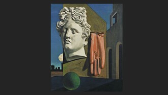 Giorgio De Chirico, "Canto d’amore", 1914, Museum of Modern Art, New York, USA