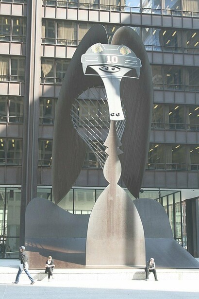Pablo Picasso's unnamed sculpture in Chicago, United States 