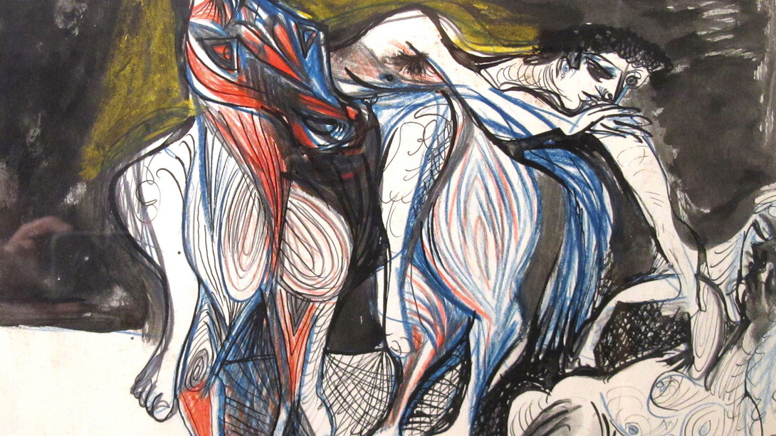 Ceri Richards, Study for Sabine Theme