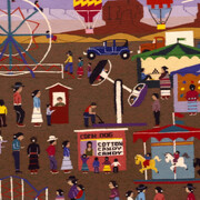 Linda Nez, Carnival (detail), 1992. Courtesy of Smithsonian American Art Museum
