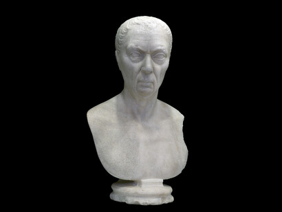 Busto de un anciano, Museo Nacional Romano