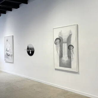 Arminée Chahbazian and Minami Oya, Mirrored dreams, exhibition view. Courtesy of the Tint Gallery