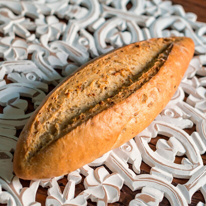 Pan de cebolla. Foto: Panaderías Levadura Madre