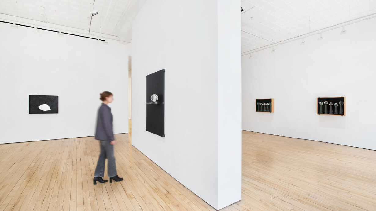 Installation view, Josiah McElheny, Geometries for an Imagined Future. Courtesy of James Cohan Gallery