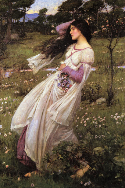 John William Waterhouse - Windflowers