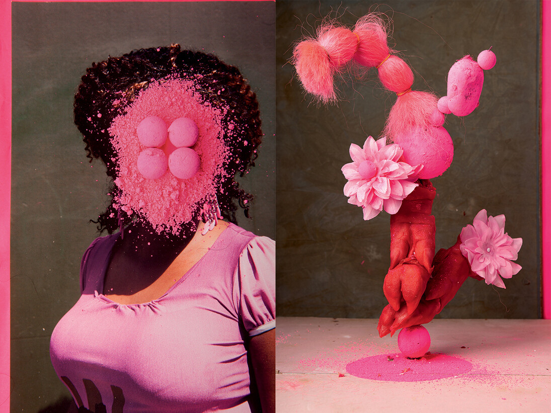 Lorenzo Vitturi, From the series Dalston Anatomy, Pink #1&2, 2013, Giclee Print on Hahnemuhle Bamboo © Lorenzo Vitturi, Courtesy Yossi Milo Gallery, New York
