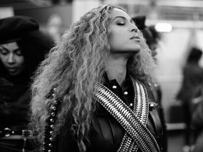 Beyoncé preparando su actuación para la Superbowl