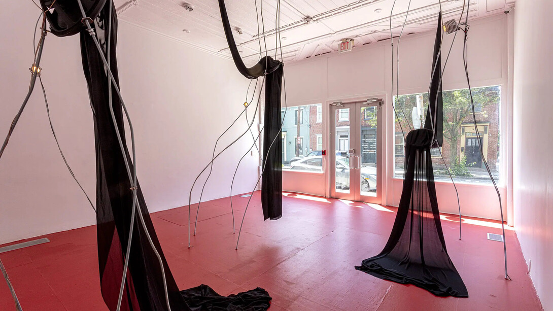Vivian Caccuri, I hear my blood singing, exhibition view. Courtesy of Mattress Factory