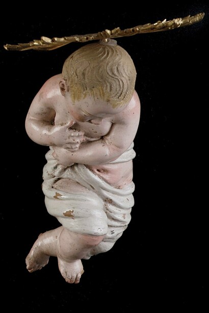 "Niño Jesús", escultura, Giuseppe Sanmartino, siglo XVIII