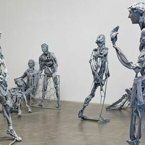 Pawel Althamer, The Neighbors, 2014, Exhibition view, New Museum. Photo: Benoit Pailley