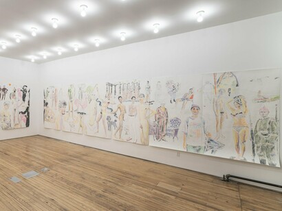 Exhibition View, John Brooks, Islands Are Not Forever. Photo by Cary Whittier. Courtesy of March Gallery