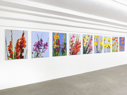 Andee Collard, The machine garden, exhibition view. Courtesy of Lowell Ryan Projects