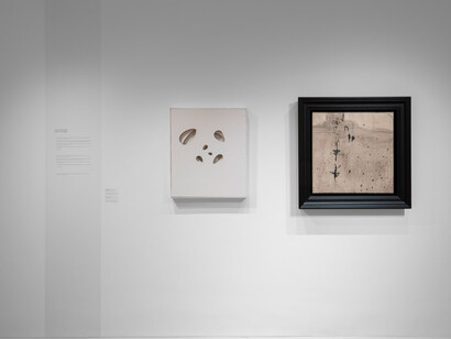 Passo a due, exhibition view. Courtesy of Tornabuoni Arte