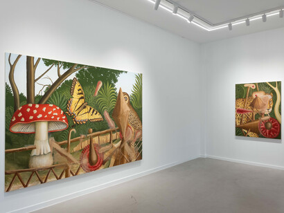 Siro Cugusi, All things, great, small, invisible, exhibition view. Courtesy of Valerius Gallery