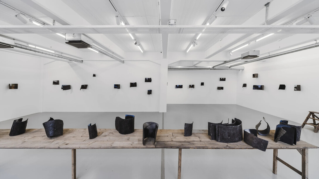 Karl Dunér, Sophögen (The heap), exhibition view. Courtesy of Galleri Duerr