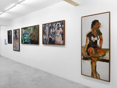 Vários artistas, O fascínio e o afeto, vista da exposição. Cortesia da Galeria Nara Roesler 