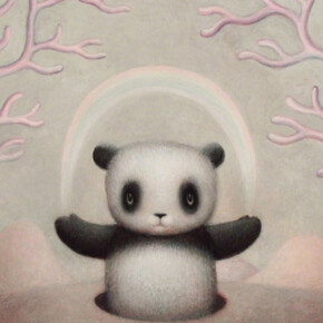Being a Panda. Courtesy of Flower Pepper Gallery