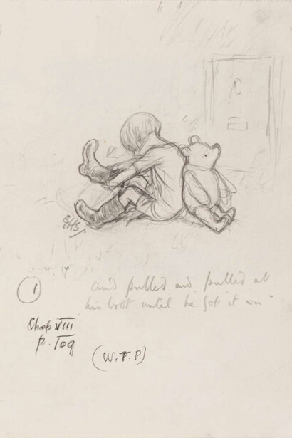 Winnie-the-Pooh. Courtesy of Museum of Fine Arts