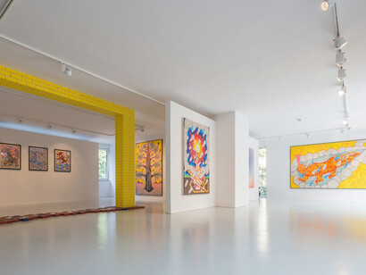 Andrew Schoultz. Courtesy of Galerie Droste