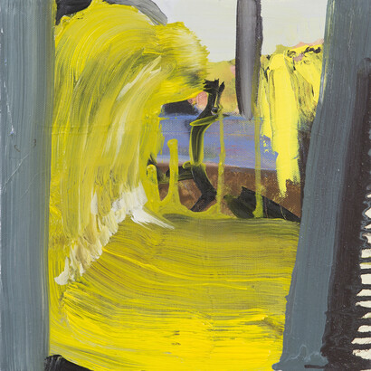 Eamon Colman, Killenure window, 2015, oil on linen, 30 x 30 cm