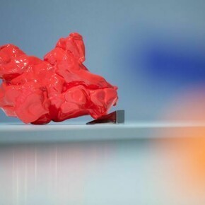 Dawn Youll, installation view of 'Locale', focus on 'Local Diversion' (2013) photo © Philip Sayer, courtesy of Marsden Woo Gallery