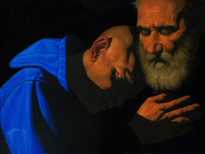 Oleg Ivaschenko, On the way. Courtesy of Erarta Museum of Contemporary Art