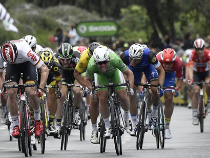 Lo sprint di Mark Cavendish