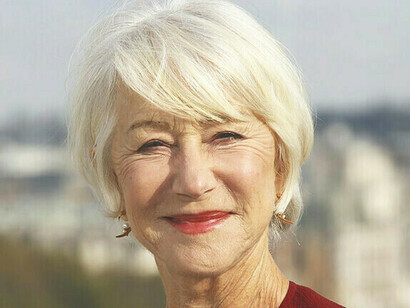 Helen Mirren ist eine englische Schauspielerin, Gewinnerin des Oscars, des BAFTA, des Golden Globe und des Screen Actors Guild Award
