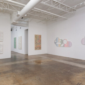Adrian Esparza, Products of a compass, exhibition view. Courtesy of Cris Worley Fine Arts