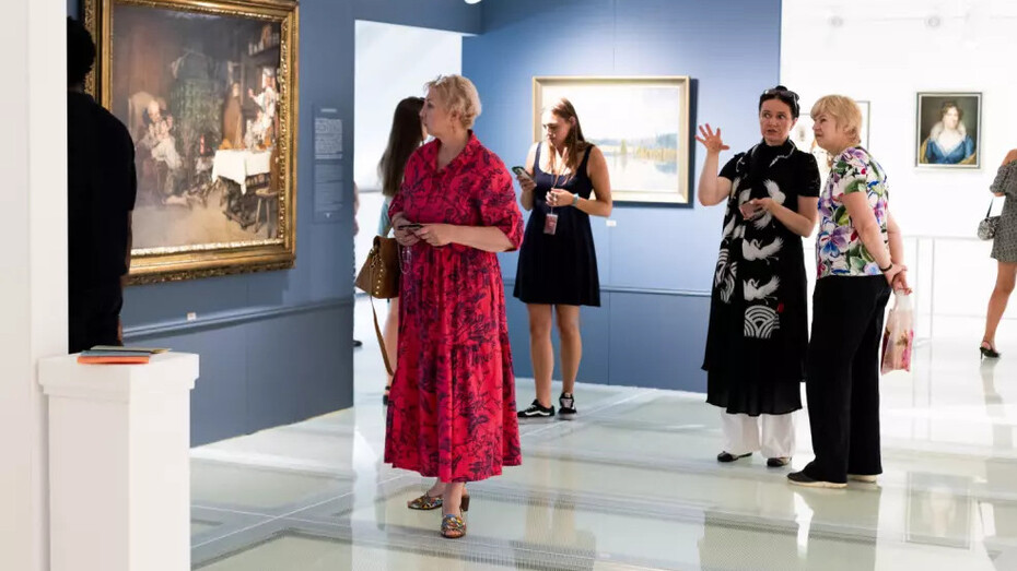 The new temple of art. Riga City Art Museum 1905–1919, exhibition view. Courtesy of Latvian National Museum of Art