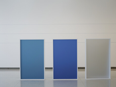 Installation view of the exhibition Liz Deschenes: Gallery 7, 2014-2015, Photo: ©Walker Art Center