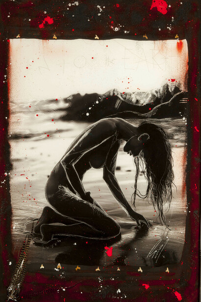 'MEXICO I' by Raphael Mazzucco, giclee on paper, 'Raphael Mazzucco' 2016