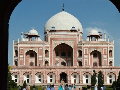 The Humayun Tomb  by Farhan Masood