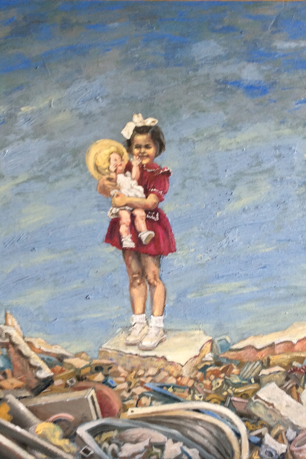 Mira Kliger. After the Storm. Oil on Canvas 25x35 cm