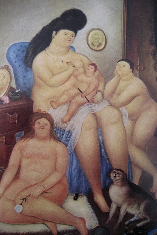 Fernando Botero. Família protestante