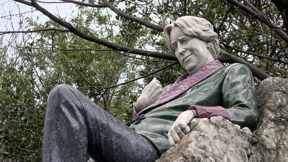 Estatua de Oscar Wilde en Dublín