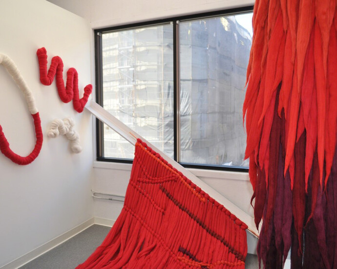 Incarnadine, Exhibition view. Courtesy of Glass Rice