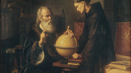Félix Parra - Galileo dimostra le nuove teorie astronomiche all'Università di Padova