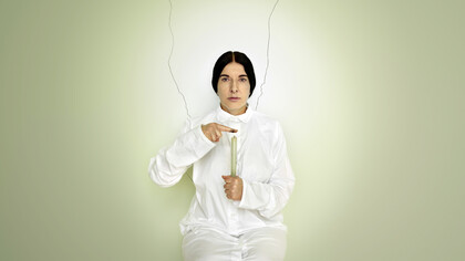 Marina Abramović, Artist Portrait with a Candle (C) dalla serie Places of Power, 2013, Courtesy of Marina Abramović Archives © Marina Abramović by SIAE 2018