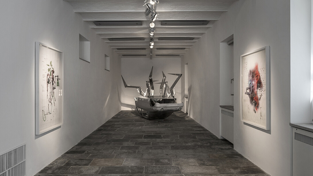 Donato Piccolo, Imprévisible, Project Room #7, Milano, Fondazione Arnaldo Pomodoro, immagini di allestimento, foto di Carlos Tettamanzi, courtesy Fondazione Arnaldo Pomodoro 