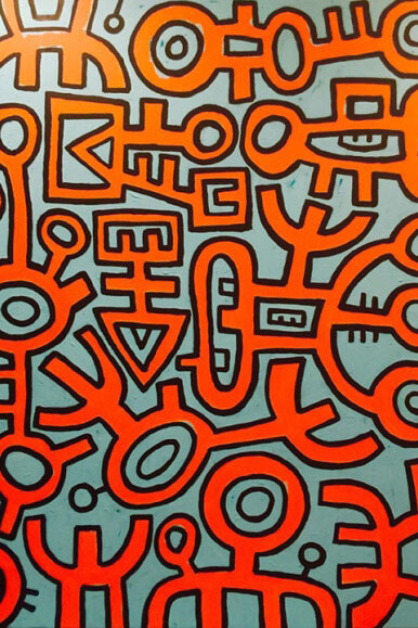 Mohamed Ahmed Ibrahim
Untitled 2
2019
Acrylic on canvas
78 x 59 in.