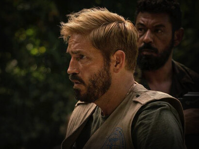 Jim Caviezel interpreta a Tim Ballard en la película 'Sonido de libertad' (2023)