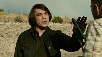 Javier Bardem nel film dei fratelli Coen "Non è un paese per vecchi"
