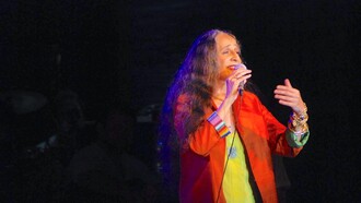 Maria Betânia canta ao vivo em reestreia do DVD "Brasileirinho", no Rio de Janeiro, Brasil
