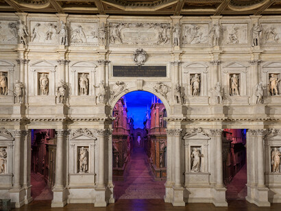 Muoiono gli Dei che non sono cari ai giovani. Courtesy of Teatro Olimpico