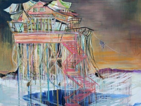 Shurts, A Ban Done (2013), oil on canvas, 48x60