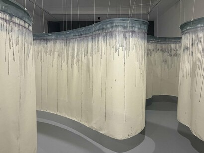 Angélica Chavarro, Paisajes del pensamiento, vista de exhibición. Cortesía de Beatriz Esguerra Art