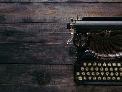 Typewriter by Patrick Fore
